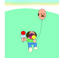 Saehan Parc, Papa ballon, 2021.